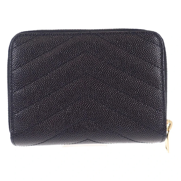 Authentic YSL Cassandra Leather Zip Around Bifold Wallet - Picture 3 of 9